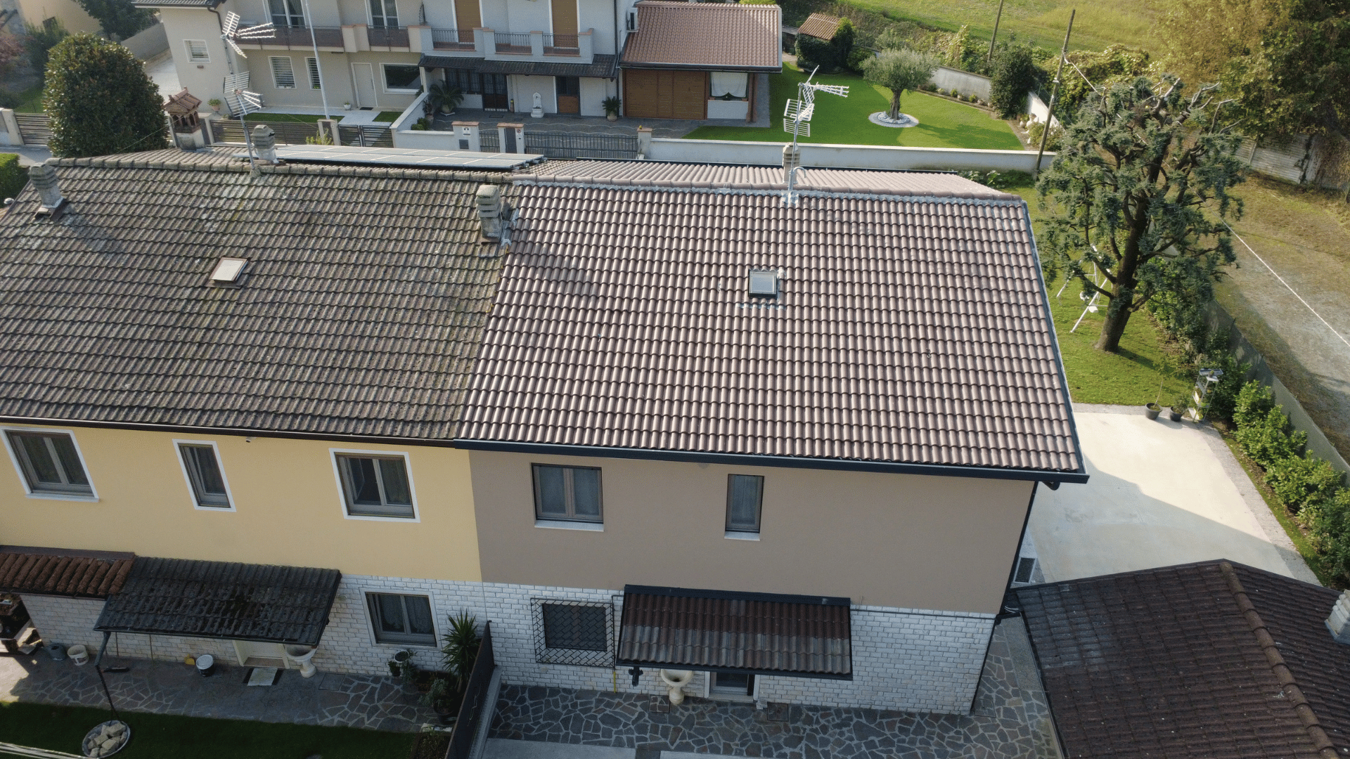 Rifacimento copertura — esempio 5